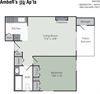 1 bedroom floor plan layout